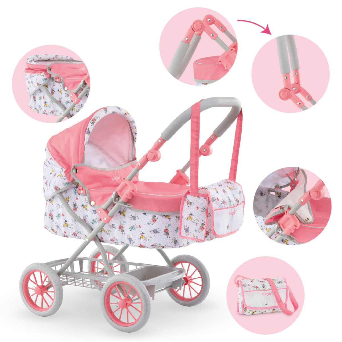 Corolle carriage for 14 inch baby doll 17 20 9000140460